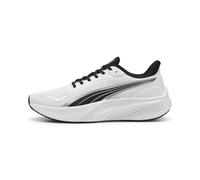 PUMA Unisex Pounce LITE Road Running Shoe, White Black, 12 UK