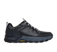 Skechers Men's Max Protect Sherwood Ridge Sneaker, Black Leather/Synthetic/Charcoal Trim, 10 UK