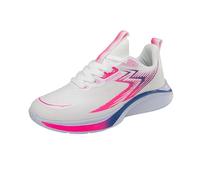 Running Shoes Womens Lightweight Walking Trainers for Women | Recycled Canvas Textiles Treadmill Exercise Trainers Urban City Street Walk Shoes Memory Foam Cushion Inserts