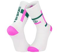 Running socks BV sport LIGHT RUN ''HAUTE'' BALI (PINK/GREEN)