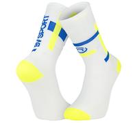 Running socks BV sport LIGHT RUN ''HAUTE'' BALI (WHITE/YELLOW)