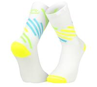 Running socks BV sport LIGHT RUN ''HAUTE'' MIAMI (YELLOW/GREEN)