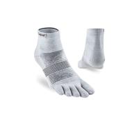 Running socks INJINJI Run Lightweight Mini-Crew (Gray)