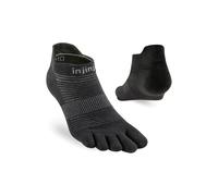 Running socks INJINJI Run Lightweight No-Show (Black) Unisex