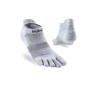 Running socks INJINJI Run Lightweight No-Show (Gray) Unisex