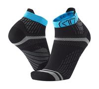 Running socks SIDAS Run Feel (Black/Turquoise) women