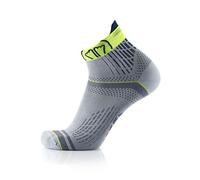 Running socks SIDAS Run Feel (Grey/yellow)