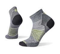 Smartwool Run Zero Cushion Ankle Socks M Gray Women