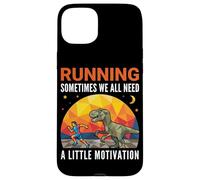 Running Sometimes We All Need a Little Motivation Rex Dino Case for iPhone 15 Plus