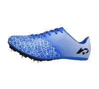 Running Spikes Shoes,Running Spikes Cross Country,Field Shoes Spikes Running Athletic,The Curves of The Sole Fits The Curvature of The Foot,Suitable for Boys and Men and Women Blue