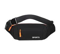Running Sports Bag - Waist Bag for Running, Waterproof Training Bag for Women, Portable Chest Bag for Cell Phone and Keys for Training, Black, Refer to description, Unisex