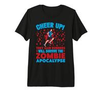 Running Survive The Zombie Marathon Runner Premium T-Shirt