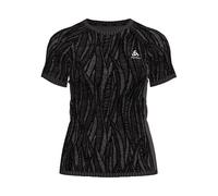 Running T-shirt Odlo Zeroweight Ceramicool (black - space dye)