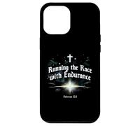 Running the Race with Endurance Hebrews 12:1 Christian Case for iPhone 12 Pro Max