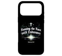Running the Race with Endurance Hebrews 12:1 Christian Case for iPhone 17 Pro Max