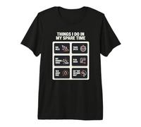 Running Things I Do in My Spare Time Marathon Runner Premium T-Shirt