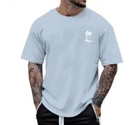 Running Tops Personalised t Shirts for Men Blouses top Knitted Vest Beach Vacation red t Shirt Plain White Tshirt Aesthetic Harajuku Clothes Short Sleeved Shirt Button Overshirt Gym Workwear