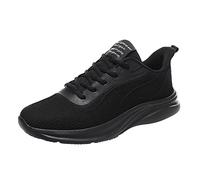 Running Trainers Men Non-Slip Sturdy Grip Safety Trainers Arch Fit Lace-Up Basketball Shoes Soft Cushioned Footbed Hiking Shoes Mesh Lining Athletic Trainer Gym Fitness Jogging Walking
