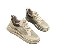 Running Trainers Womens Comfortable Work Shoes Women | Recycled Canvas Textiles Steep Hill Climb Trainers Urban City Street Walk Shoes Lightweight Structure Items