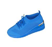 Running Trainers Womens Lightweight Work Shoes Women | Woven Mesh Fabric Uppers Park Run Morning Trainers Urban City Street Walk Shoes Memory Foam Cushion Inserts