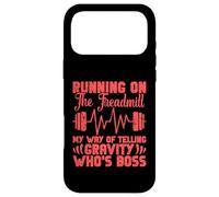 Running Treadmill Funny Training Runner Who's Boss Men Women Case for iPhone 17 Pro Max
