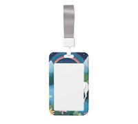 Running Unicorns Card Holder Durable and Lightweight Stylish Design Suitable for Offices Hospitals and Conferences
