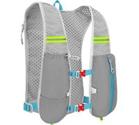 Running Vest Backpack, Lightweight Micro-Splash Resistant Hydration Vest Unisex for Cycling Marathon Climbing Camping Skiing, Grey-KongWLing