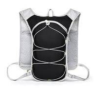 Running Vest for Men and Women, Adjustable Chest Straps, Running Vest with 500 ml Water Bottle, Lightweight Hydration Backpack Running, Reflective Hydration Backpack with Mobile Phone Holder for