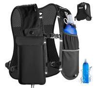 Running Vest for Women Men , Lightweight and Breathable, with 500ml Soft Flask
