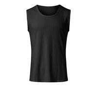 Running Vest Men Mens Rash Vest Short Sleeve Male Summer Beach Tank Tops Men Hawaiian Elastic Polyester 3D Printed Round Neck Pullover Sleeveless Shirts Man Causal Loose Gym Workout Bodybuilding Fitne