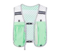 Running Vest on Trail - Moisturizing Vest, Multi-Pocket Backpack | Elastic Adjustable Chest Bag Device, Lightweight Camping Gear for Trail Running, Hiking, Escal