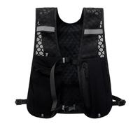 Running Vest, Reflective Hydration Phone Holder Chest Pack, Lightweight Runner Fanny Bag with 500 ml Bottle Storage Pocket, 14.17 x 11.81 x 1.18 inches, for Men and