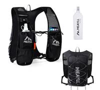 Running Vest with 500ml Water Bottle, Hydration Vest for Men & Women, Lightweight 7L Running Backpack, Fits 2L Bladder for Trail Running, Cycling, Hiking, Marathon