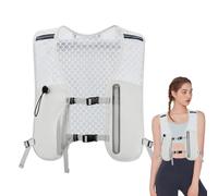 Running Vest With Hydration System | Breathable Hydration Harness With Sports Pocket And Phone Pocket,Anti-Slip Chest Bag For Cycling Camping Competitions Men Women