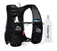 Running Vest Women & Men, Hydration Vest with 500ml TPU Water Bottle, Lightweight Comfortable Running Backpack, 7L Capacity Fits 2L Bladder for Trail Running Cycling Hiking Marathons