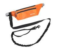 Running Waist Bag Multifunctional Dog Walking Leash for Jogging Hiking Waist Bag with Dog Leash for Outdoor Activity Hiking Sports Waist Pack