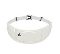 Running Waist Bag, Nylon Waterproof Material, Large Capacity, Multi-Function, Suitable for Commuting and Travel, Men's and Women's(Light Grey)