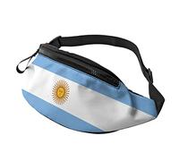 Running Waist Pack Flag of Argentina, Fanny Pack Premium Cycling Waist Bag Elegant Travel Pack for Fit Party Hiking