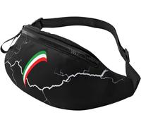Running Waist Pack Italia Italy Italian Flag, Fanny Pack Lightweight Bum Bag Premium Walking Bag for Running Women Teens