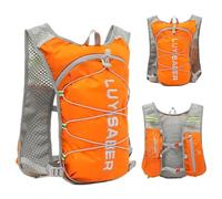Running Water Backpack - 1.5L Hydration Bladder Trail Running Vest,Breathable Pads, Adjustable Shoulder Strap, Lightweight Water Backpack for Cycling, Climbing