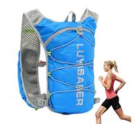 Running Water Backpack - Lightweight Water Backpack, Portable Breathable Padding | Reflective Hiking Backpack with Adjustable Shoulder Strap, Multifunctional Running Hydrating Vest for Cycling, Ar