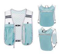 Running Water Vest: 40 X 30cm Nylon Construction, Lightweight Chest Backpack, Stable Water Storage, Breathable Sports Design | Jogging Hiking Cycling Cam