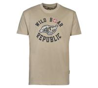 Running wild boar T-shirt PERCUSSION Wild Boar Republic
