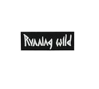 Running Wild Heavy Metal Band Patch Badge Embroidered Iron on Applique Souvenir Accessory