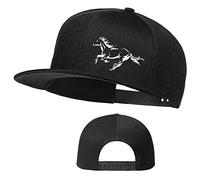 Running Wild Horses Farm Theme Flat Bill & Snapback Trucker Hats for Men - Adjustable Boy, Horses