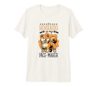 Running with Ainu Dog Premium T-Shirt