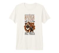 Running with Bouvier des Ardennes Premium T-Shirt