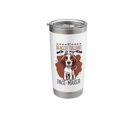 Running with Bracco Italiano Stainless Steel Insulated Tumbler