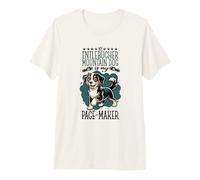 Running with Entlebucher Mountain Dog Premium T-Shirt