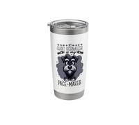 Running with Giant Schnauzer Stainless Steel Insulated Tumbler